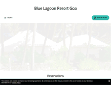 Tablet Screenshot of bluelagooncola.com